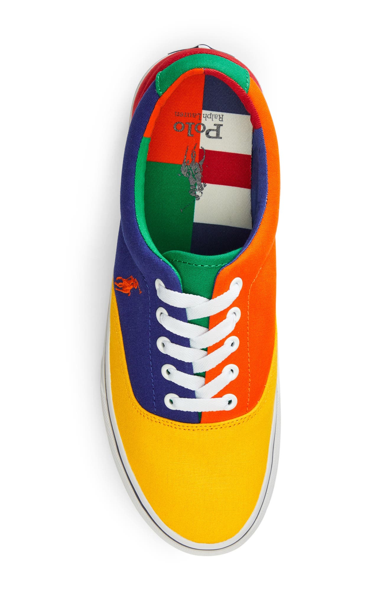 polo color block shoes