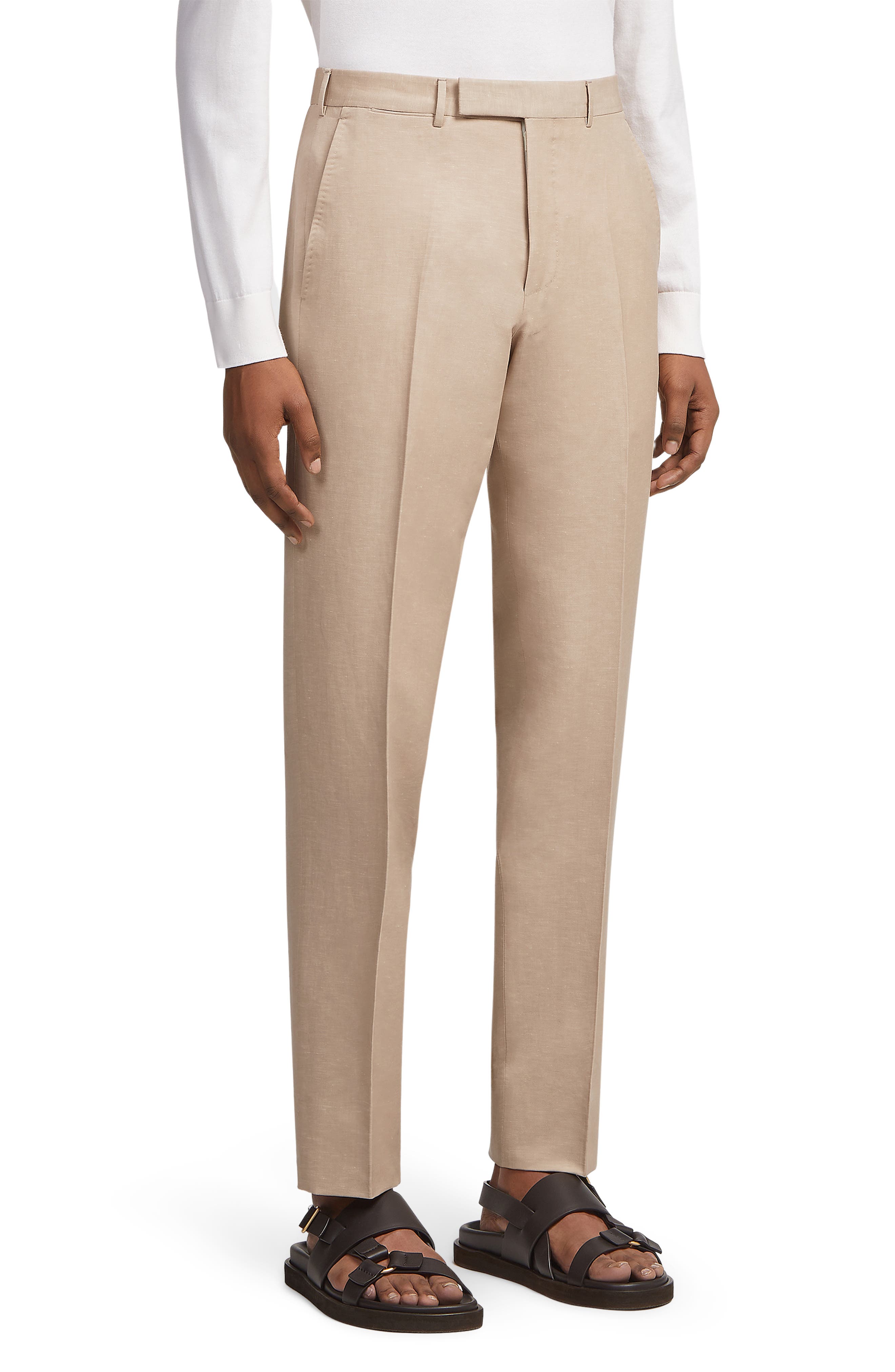 Zegna Linen Trousers main image 1