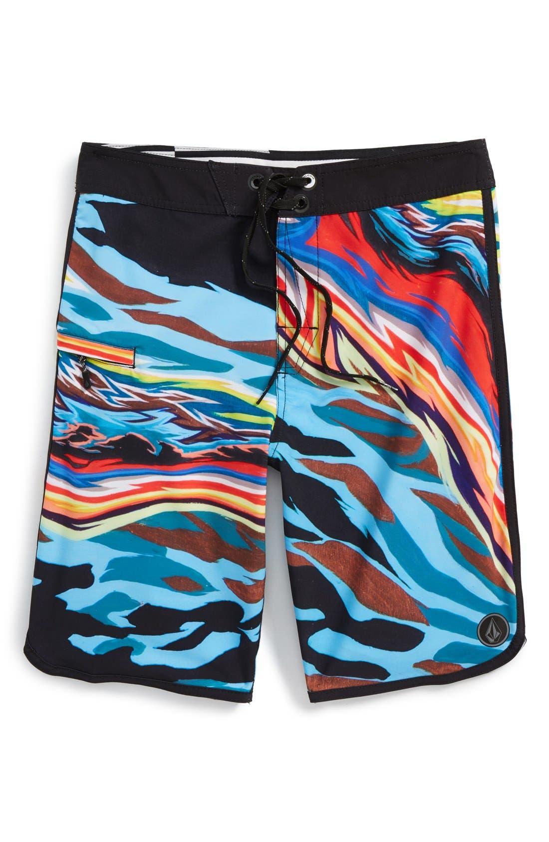 'Parillo Mod Tech' Print Board Shorts (Big Boys) Nordstrom