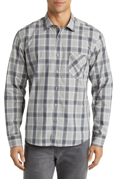 John Plaid Button-Up Shirt