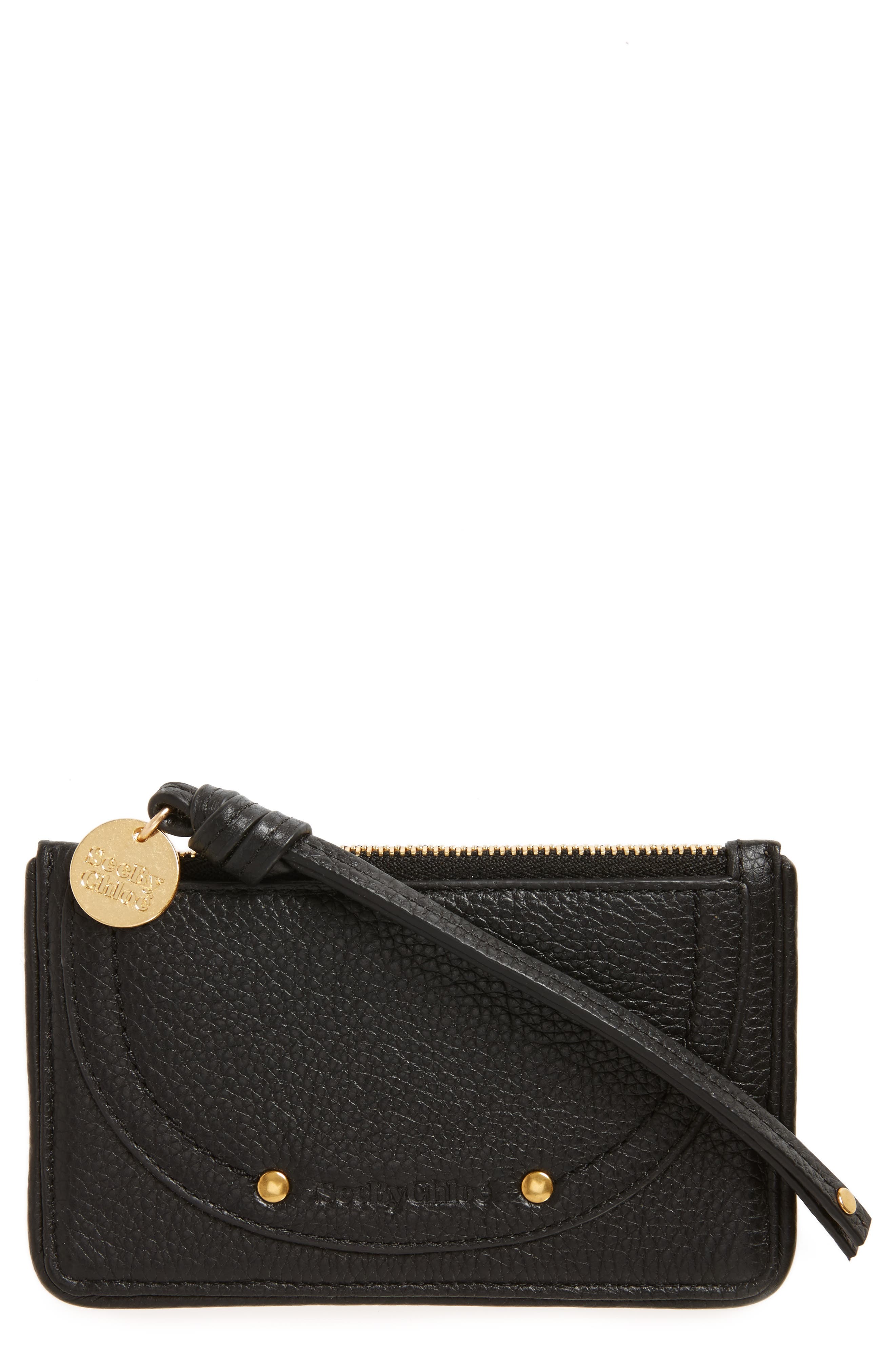 Leather Cardholder Color Brown