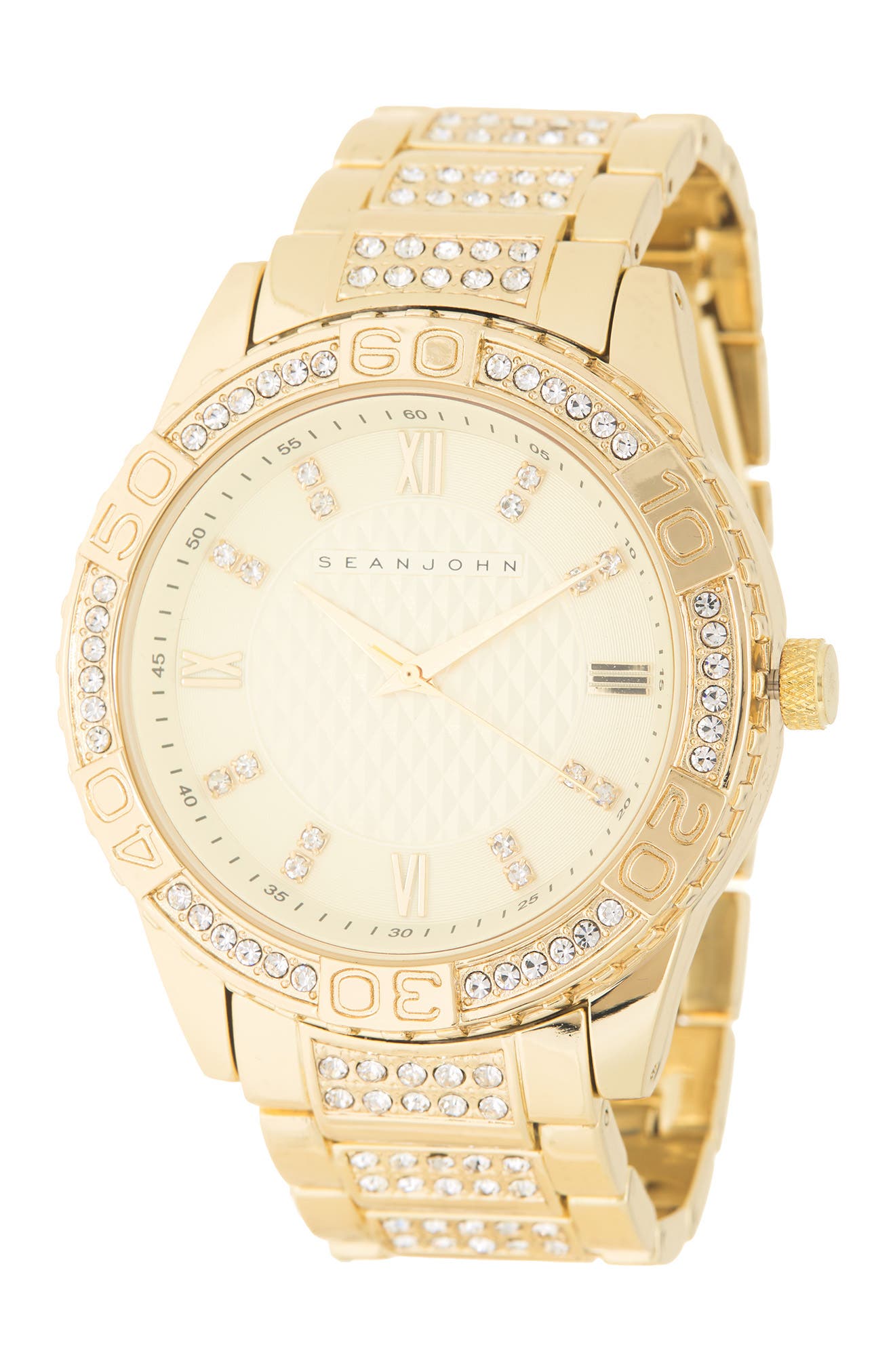 Sean john 2025 watch gold