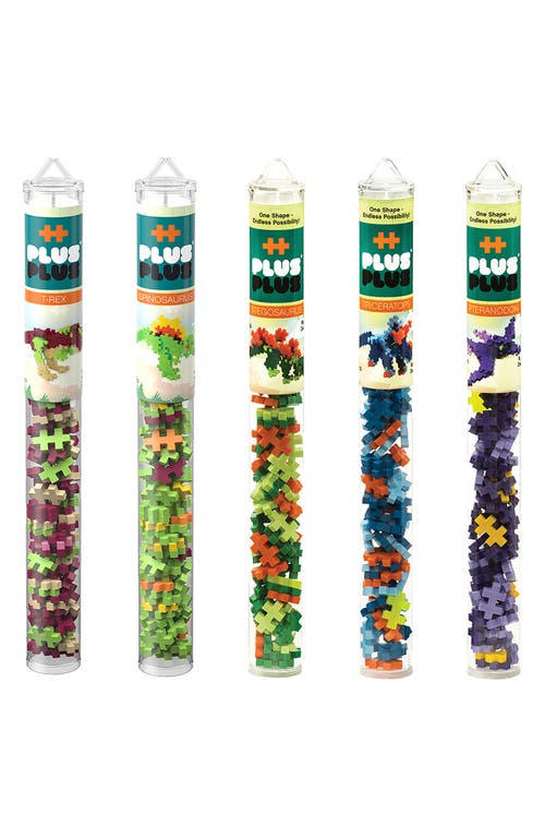 Plus-Plus USA Dinosaurs Set of 5 Tubes in Green at Nordstrom