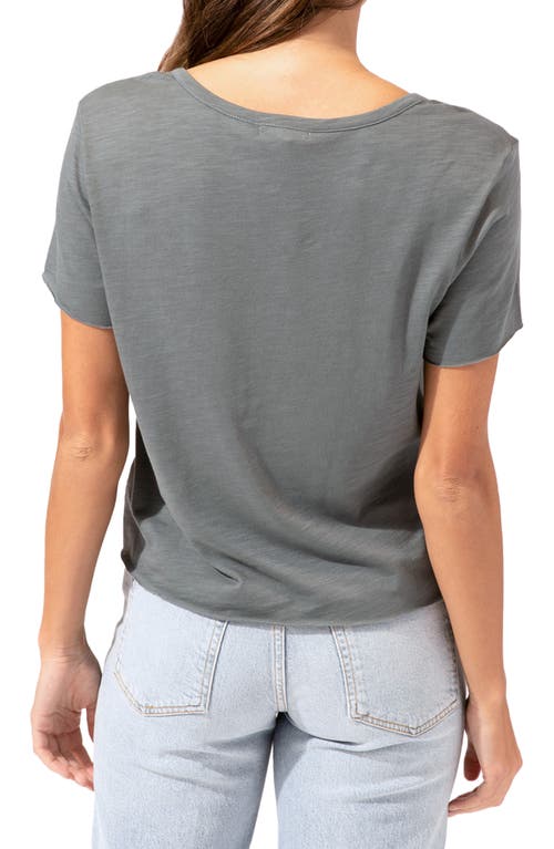 Threads 4 Thought Whitlea Raw Edge Slim Baby Henley In Marsh