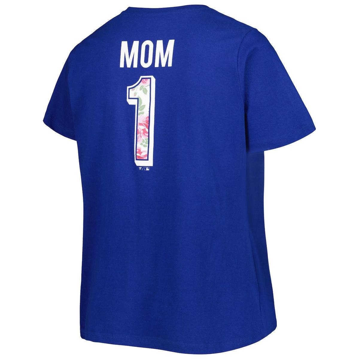 PROFILE Women's Royal Los Angeles Dodgers Mother's Day Plus Size Best