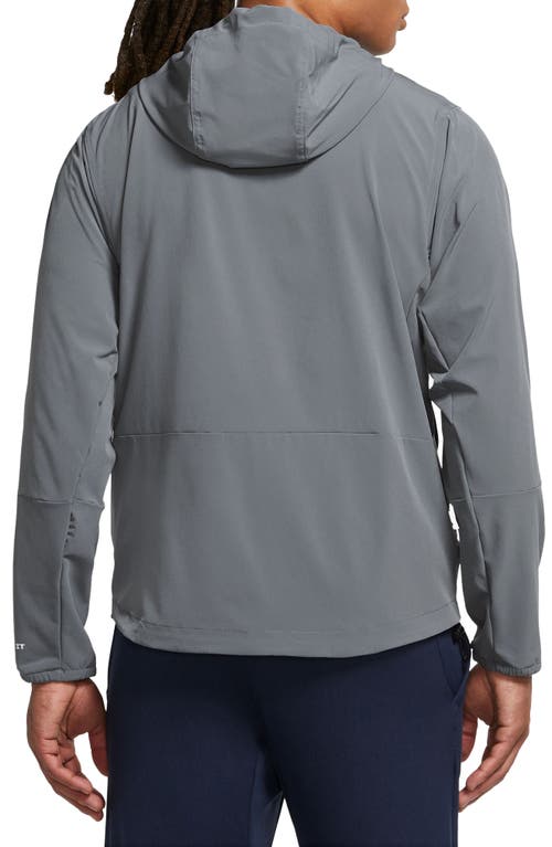 Nike Men's Unlimited Repel Hooded Versatile Jacket In Smoke Grey/black/smoke Grey