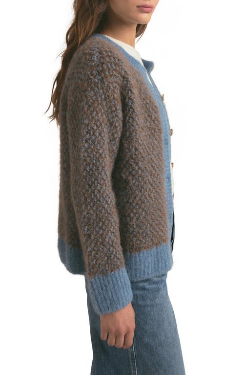 Shop Favorite Daughter The Rio Alpaca Blend Cardigan In Macchiato Multi