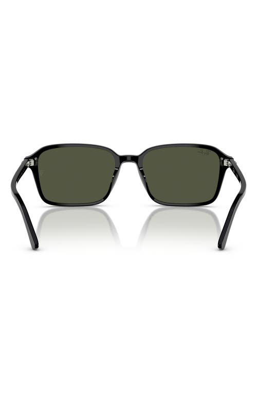 Ray Ban Ray-ban 56mm Square Sunglasses In Black