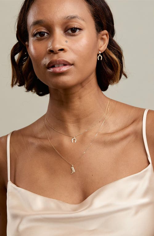 Set & Stones Houston Pendant Necklace In Gold
