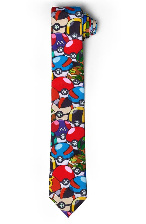 Opposuits Pokeball Tie In Red Multi