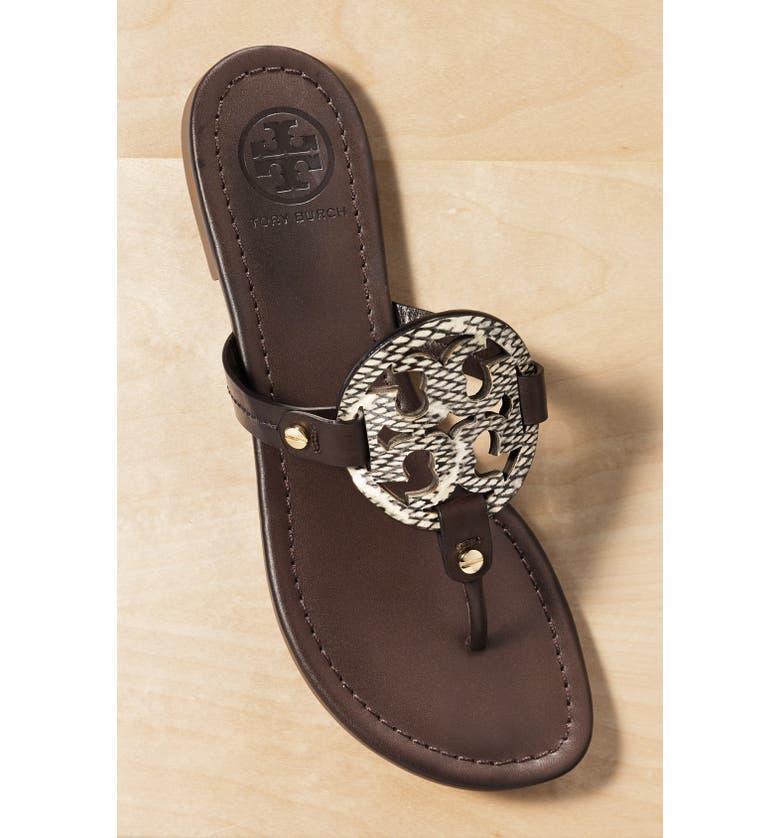Tory Burch 'Miller' Leather Thong Sandal (Women) (Nordstrom Exclusive ...