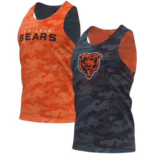 UPC 195581000041 product image for Men's FOCO Navy/Orange Chicago Bears Reversible Mesh Tank Top at Nordstrom, Size | upcitemdb.com