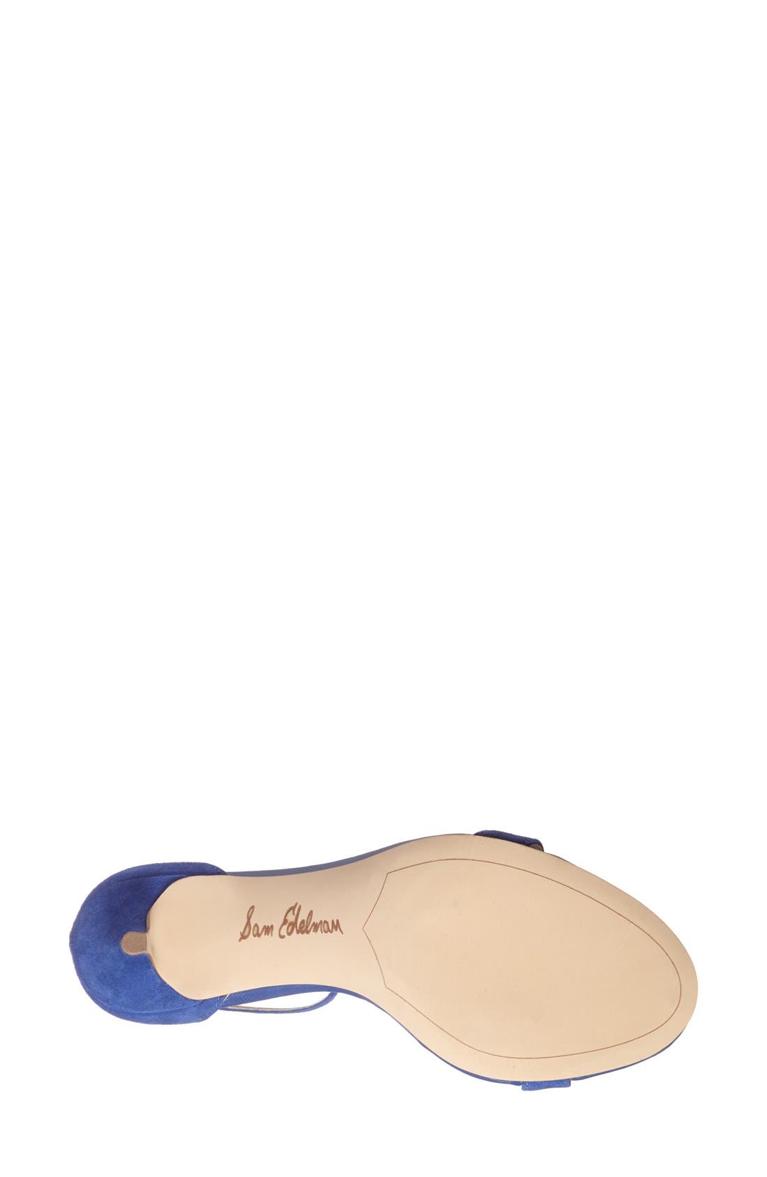 SAM EDELMAN,
                            'Patti' Ankle Strap Sandal,
                            Alternate thumbnail 207, color,
                            402