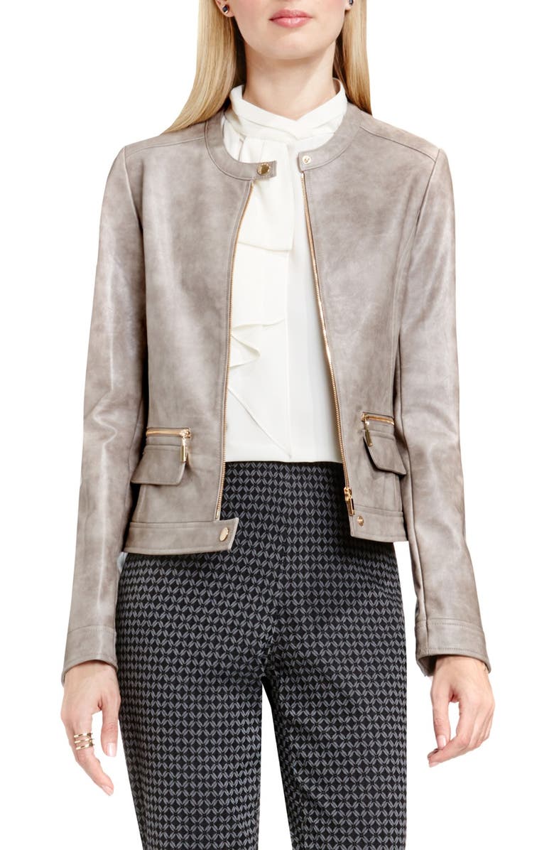 Vince Camuto Faux Leather Moto Jacket Nordstrom