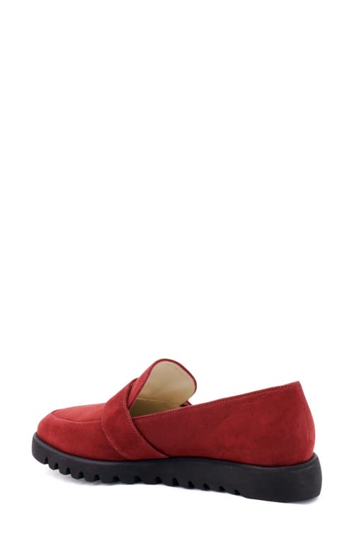 Shop Amalfi By Rangoni Moc Toe Loafer In Rubino Long Beach