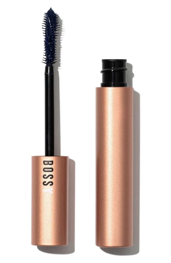 Shop Bossy Cosmetics Extremely Bossy Lengthening & Volumizing Mascara In Sapphire