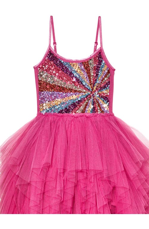 Shop Tutu Du Monde Kids' Magical Spectrum Tutu Party Dress In Super Pink