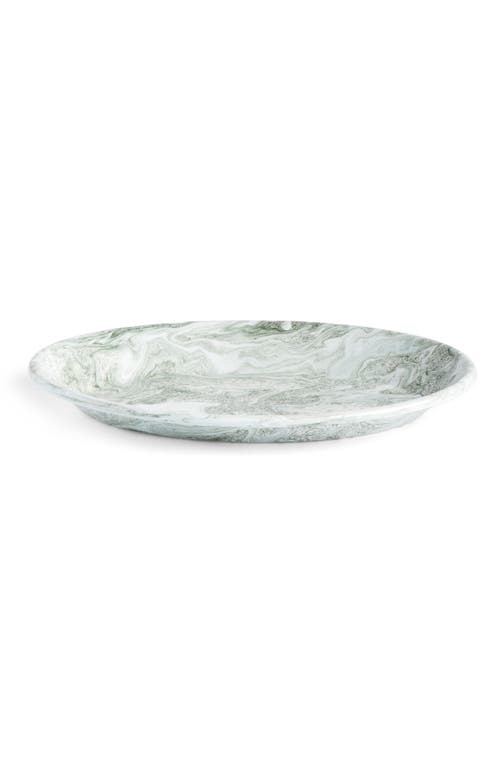 HAY Soft Ice Oval Serving Bowl in Green