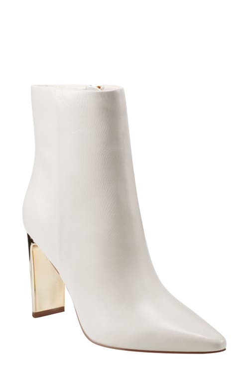 Shop Marc Fisher Ltd Talyna Pointed Toe Bootie In Ivory