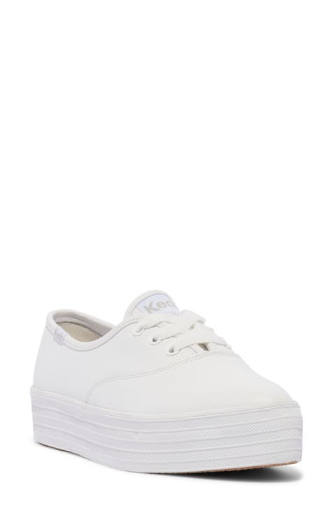 Womens white keds on on sale sale