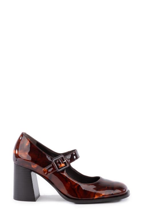 Shop Seychelles Play Pretend Mary Jane Pump In Brown Leather