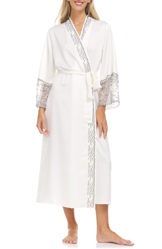 FLORA NIKROOZ ANGELIQUE CHARMEUSE ROBE