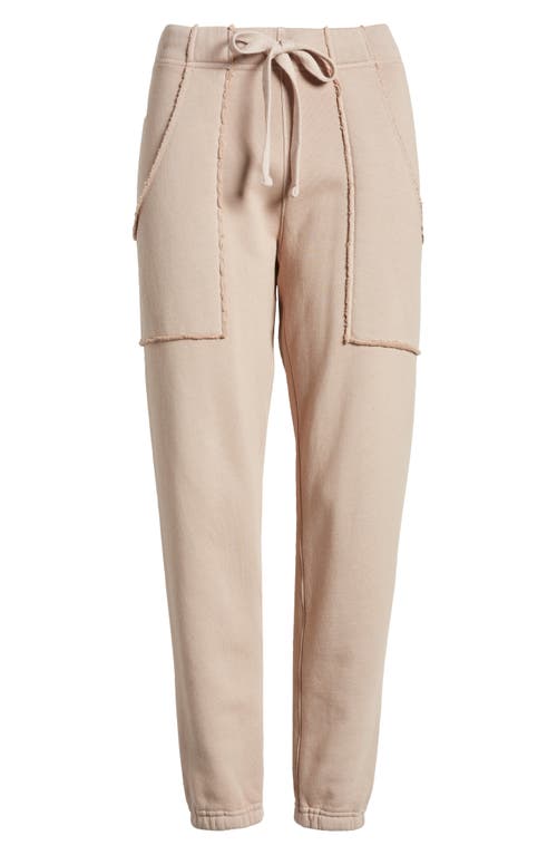 Shop Frank & Eileen Eamon Fleece Jogger Sweatpants In Biscotti