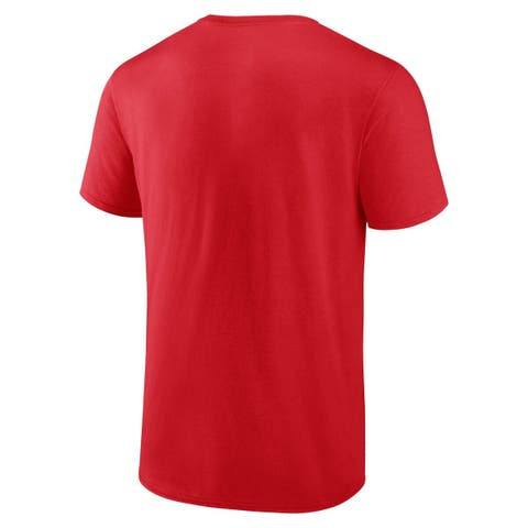 Nike Men's Cincinnati Reds 2022 Field of Dreams Iowa Lockup T-Shirt - Red - L (Large)