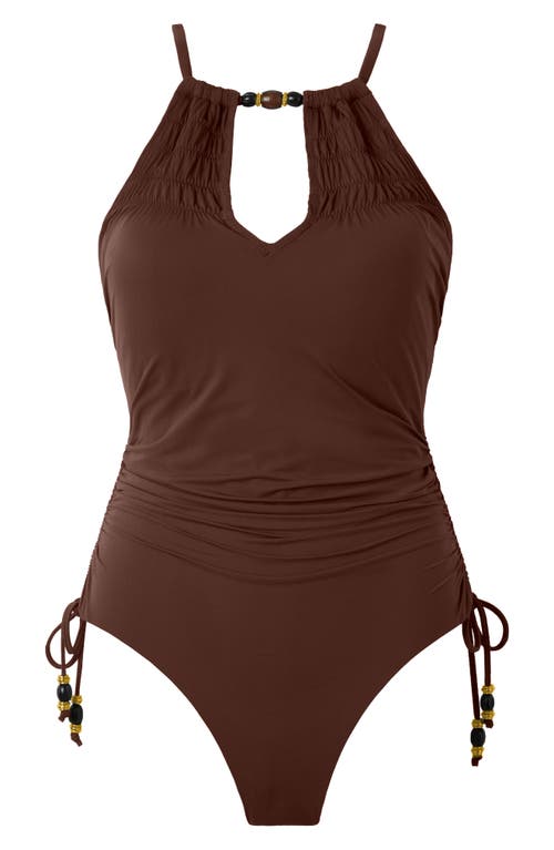 Magicsuit Women's Marley Sachi One-piece Swimsuit In Chestnut