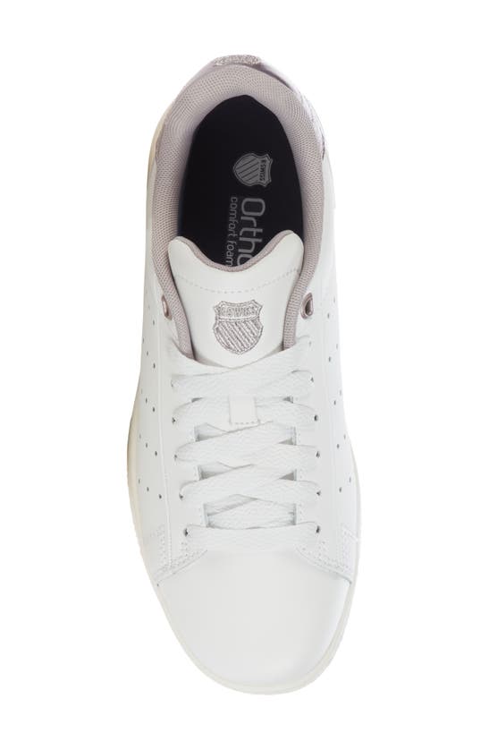 Shop K-swiss Classic Pf Sneaker In Brilliant White/copper/white