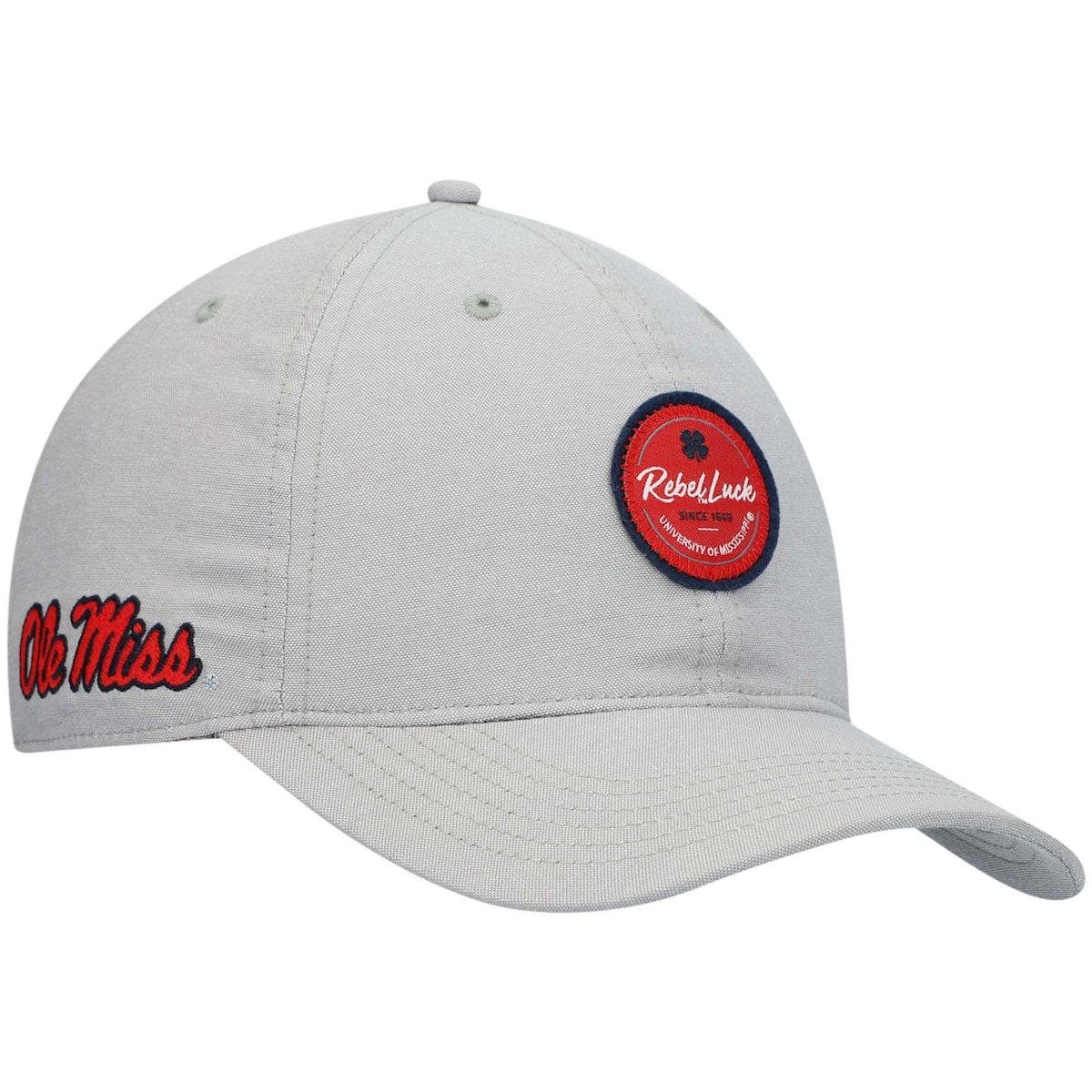 Black Clover Men's Gray Ole Miss Rebels 