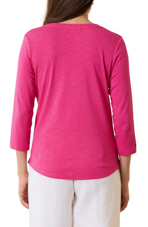 Shop Tommy Bahama Ashby Isles Scoop Neck Cotton T-shirt In Glowing Azalea