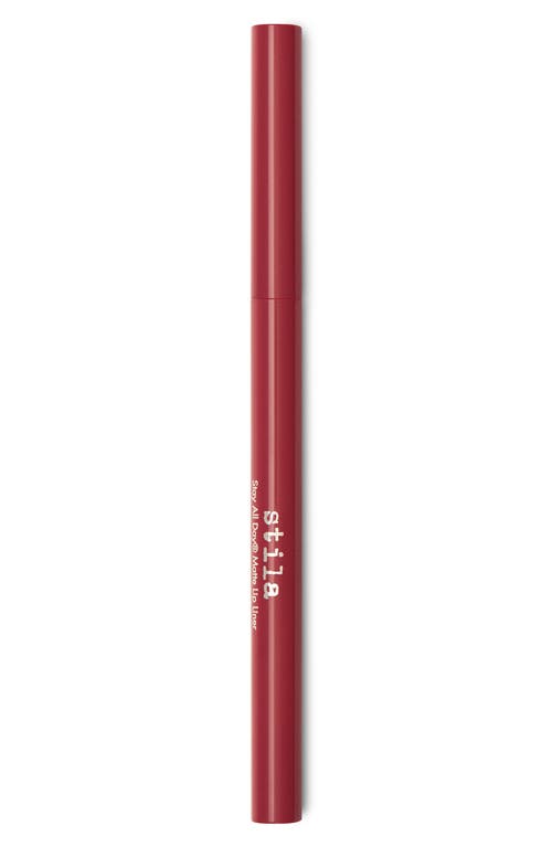 Stay All Day Matte Lip Liner in Persistence