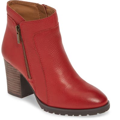 Lucky Brand Nilafa Waterproof Bootie, Red