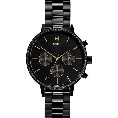 Mvmt Nova Caviar Chronograph Bracelet Watch,