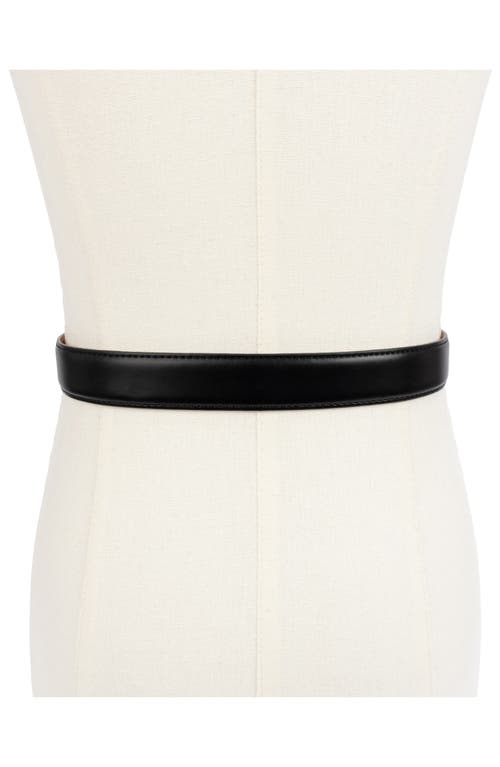 KATE SPADE KATE SPADE NEW YORK STITCHED FEATHER EDGE BELT 