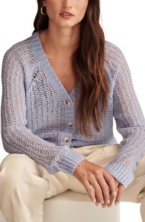 LUCKY BRAND LUCKY BRAND OPEN STITCH CARDIGAN