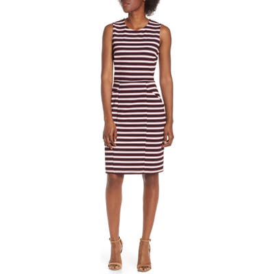 Leota Panel Sheath Dress, Blue