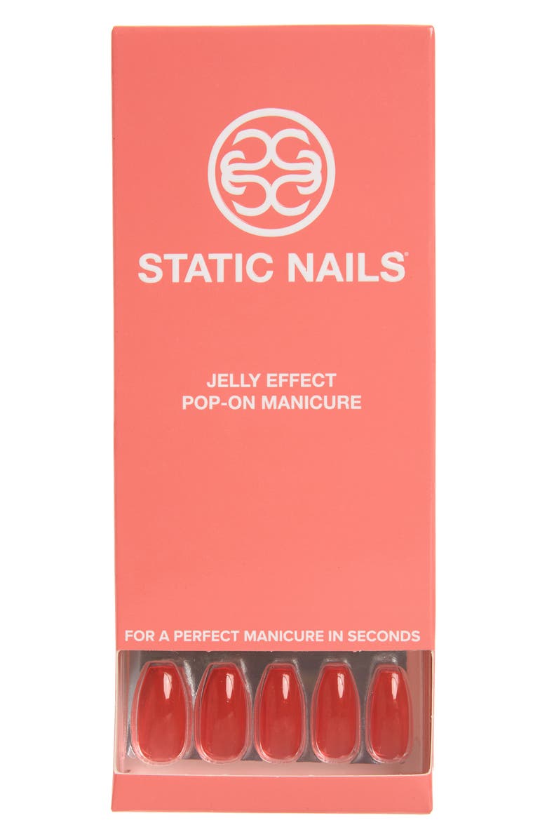 STATIC NAILS Sun Babe Pop-On Reusable Manicure Set, Main, color, 800