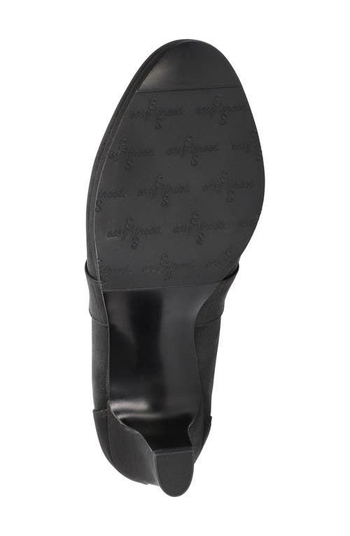 Easy Street Women's Spice Platform Dress Shooties In Black Matte