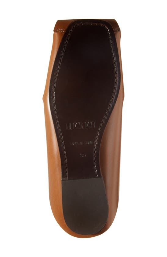 Shop Hereu Muntana Fisherman Mule In Camel