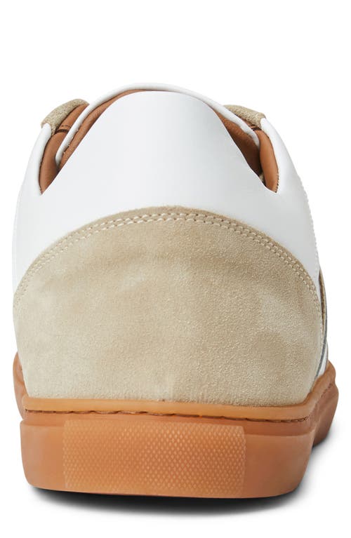 Shop Bruno Magli Baccio Sneaker In White