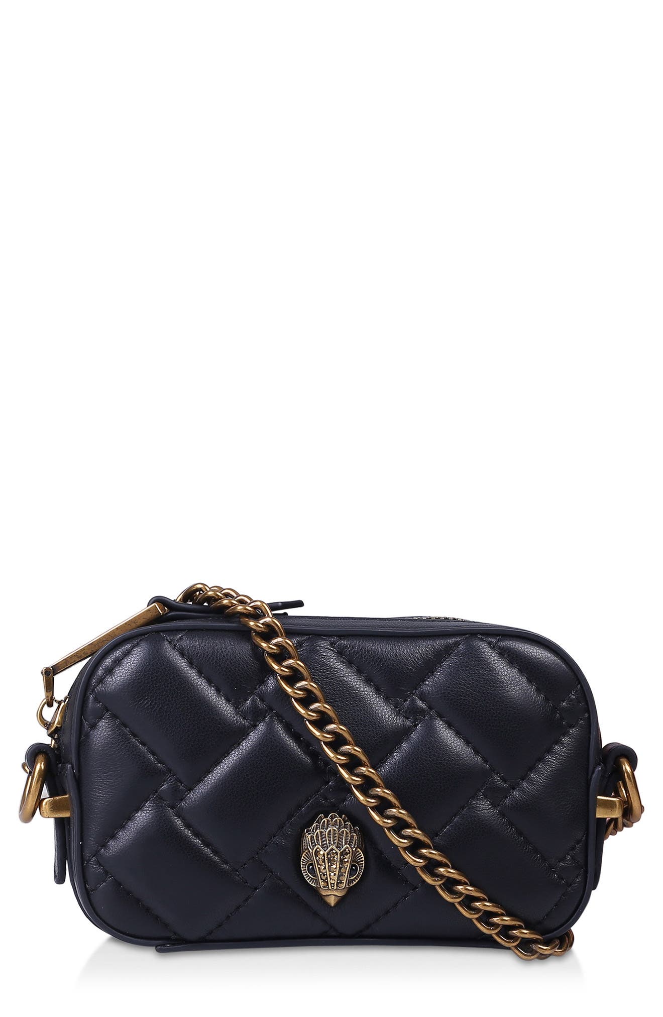 Kurt Geiger London Kensington XS Quilted Leather Camera Bag Nordstromrack