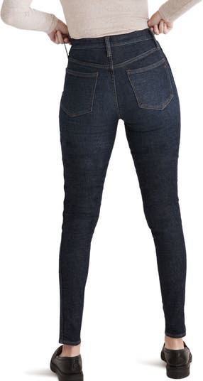 10 High-Rise Skinny Jeans in Dalesford Wash