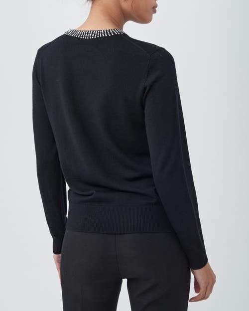 Trina Turk Laelia Crewneck In Black