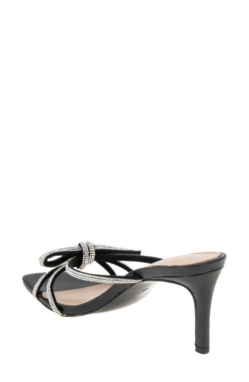 Shop Bcbg Selma Slide Sandal In Black/clear