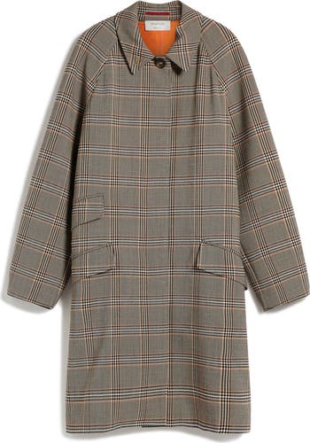 SPORTMAX Glen Plaid Duster Coat Nordstrom