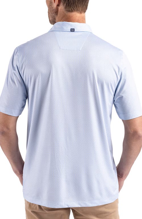 Cutter & Buck Pike Diamond Dot Print Polo In Atlas