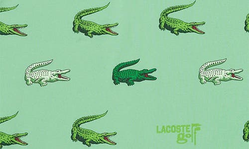 Shop Lacoste Street Golf Polo In Liamone/tarragon-liamone-