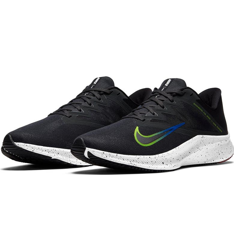 NIKE Quest 3 Running Sneaker, Main, color, 001 DKSKGY/BLACK